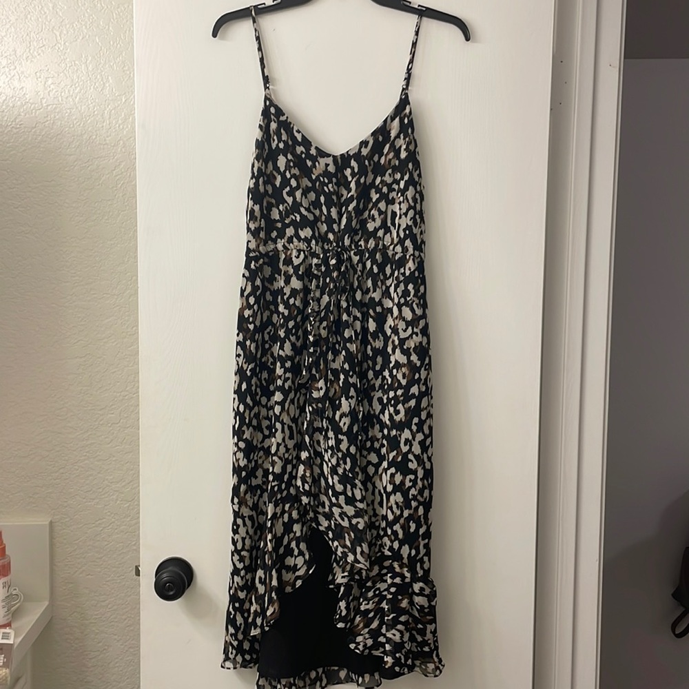 19 Cooper Leopard Hi-Lo Dress